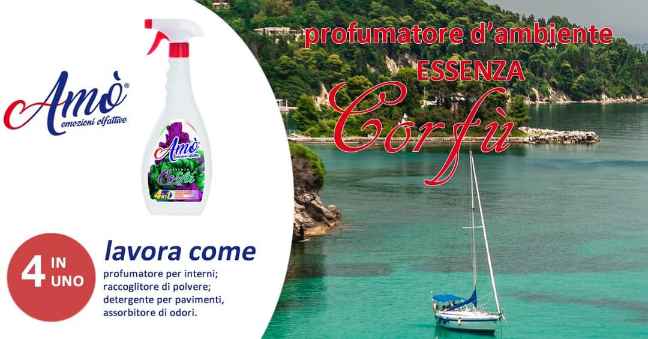 Amò Profumatore d’Ambiente 4 in 1 – Fragranze a scelta