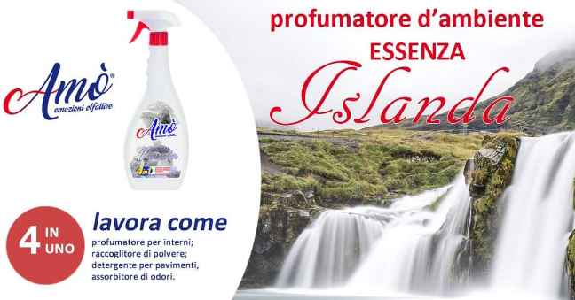 Amò Profumatore d’Ambiente 4 in 1 – Fragranze a scelta