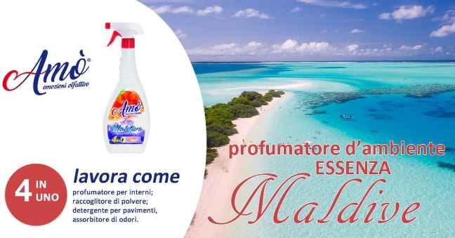 Amò Profumatore d’Ambiente 4 in 1 – Fragranze a scelta