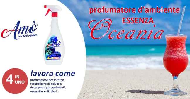Amò Profumatore d’Ambiente 4 in 1 – Fragranze a scelta